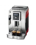 迪朗奇 DeLonghi 全自動咖啡機 製作個人品味咖啡 銀色和紅色 ECAM23.420.SR