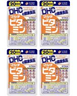 DHC 綜合維他命複合維生素 [日本進口] 20日份 20粒 X 4包