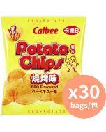 Calbee 燒烤味薯片 BBQ味 [香港薯片] 25g x 30包