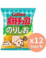 Calbee 紫菜味薯片 [香港薯片] 55g x 12包