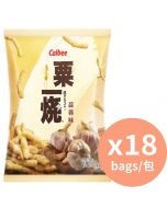 Calbee 粟一燒蒜蓉味 [香港薯片] 80g x 18包