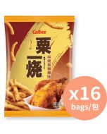 Calbee 炭燒蜜糖雞味粟一燒香 [香港薯片] 80g x 16包