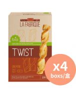 La Fabrique 餅乾 曲奇 有機黃油和格魯耶爾奶曲奇 [瑞士進口] 100 克/4盒