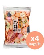 Ikedaya 磯幸雜錦海鮮米餅 脆口米餅 [日本進口] 130gx4包