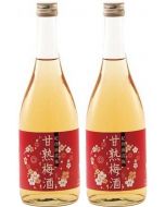 Hamada 紀州南高梅 甘熟梅酒 [日本進口] 200ml x2瓶 多汁南高梅使用