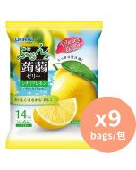 Orihiro 檸檬味蒟蒻啫喱 [日本進口] 120gx9包