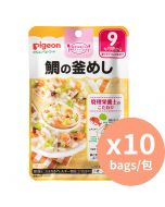 Pigeon 嬰兒食品 鯛魚湯飯 [日本進口] 80g x10包