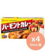 好侍 佛蒙特咖喱甜味 [日本甜咖喱] 230gx4盒