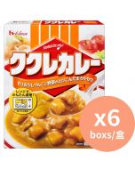 好侍 咖咖樂牛肉咖喱甜味 [日本牛肉甜咖哩] 180gx6盒