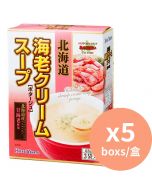 Hokkai Yamato 即食湯 鮮蝦忌廉湯 [日本進口] 48g x5盒