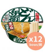 Nissin 腐皮杯烏冬 [日本進口] 87g x12麵 豆香十足