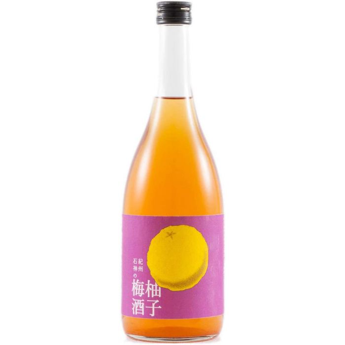 Hamada 紀州石神の梅酒柚子梅酒[日本進口] 720ml 使用特別栽培完熟紀州南高梅| 果酒