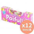 MEIJI Poifull 腰豆軟糖 水果味 [日本進口] 53gx12盒
