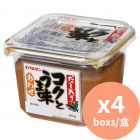 MARUSAN 鰹魚海帶大豆味噌 [日本進口] 橙色 650g x4盒 橙色