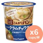 POKKA SAPPORO 杯裝周打蜆味濃湯 [日本進口] 25.9g x6杯