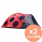 OUTDOOR MAN Ten Ten Tent [Imported Japan] Red 2Cases