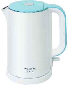 Panasonic NC-HKD121 電熱水壺 熱水煲 [1.2公升] 白色 (湖水藍手柄) (香港行貨 一年廠商保養)