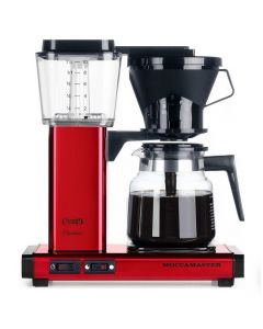 Moccamaster 濾泡式咖啡機 快速沖泡 1.25升 紅色 KB741