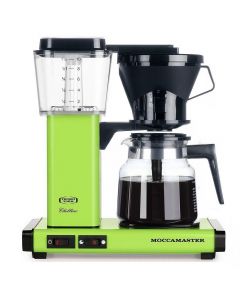 Moccamaster 濾泡式咖啡機 快速沖泡 1.25升 綠色 KB741