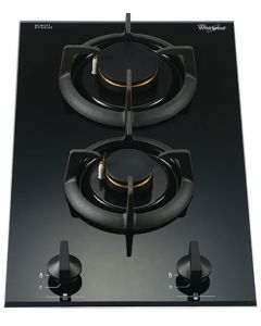 Whirlpool AVK230/BT雙頭組合式氣體煮食爐 [優質銅爐頭] 煤氣香港行貨【2年廠商保養】