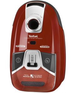 特福 Tefal Silence force™Compact 4A商用吸塵機 2200瓦 紅色 TW6383