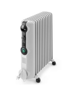 DeLonghi TRRS1225C Radia S 充油式電暖爐 [2500瓦] 白色