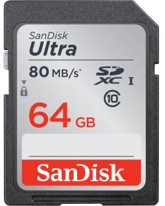 閃迪 Sandisk SD Ultra 記憶卡 高速讀取 64GB SDSDUNC-064G-GN6IN