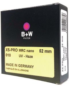 B+W XS Pro MRC UV-Haze 52mm 鏡頭濾鏡 [德國進口]