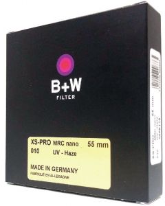 B+W XS Pro MRC UV-Haze 55mm 鏡頭濾鏡 [德國進口]