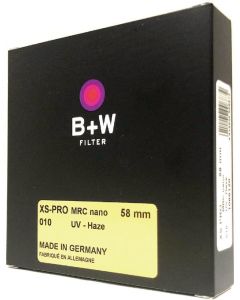 B+W XS Pro MRC UV-Haze 58mm 鏡頭濾鏡 [德國進口]