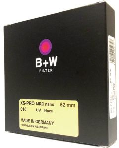B+W XS Pro MRC UV-Haze 62mm 鏡頭濾鏡 [德國進口]