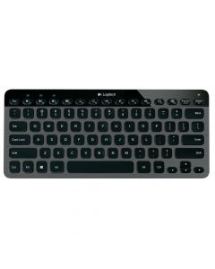 羅技 Logitech 藍牙®炫光鍵盤 自動調整照明 黑色 K810