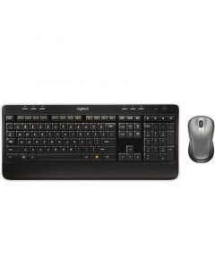羅技 Logitech 羅技 無線滑鼠鍵盤組 先進2.4 GHz 無線技術 黑色 MK520