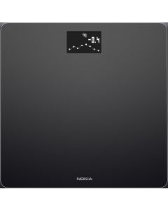 諾基亞 Nokia 藍牙無線智能電子體重磅 可跟蹤8人體重 黑色