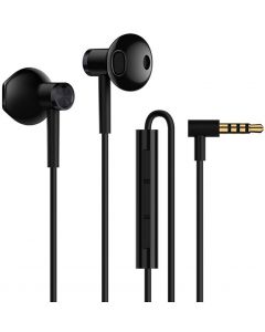 小米 Xiaomi 耳機 雙單元半入耳式耳機 [微機電麥克風線控] 黑色