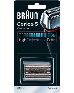 Braun 52S CrossHair Blade 剃鬚刀頭 替換 刀片組 [5系列 刀片耗材] 黑色 香港行貨