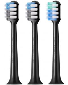DR.BEI 電動牙刷頭 適用所有貝醫生電動牙刷 [抗菌護齦] 黑色 3支裝