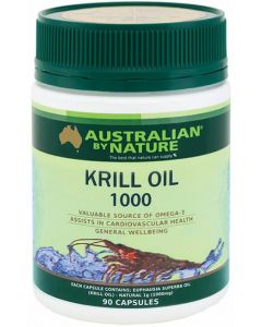 Australian by Nature 磷蝦油 1000mg [有助維持心臟健康] 90粒