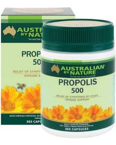 Australian by Nature 蜂膠 500mg 增強免疫力 養顏潤膚 365粒
