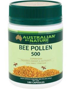 Australian by Nature 蜂花粉 500mg 增強體能和耐力 180粒