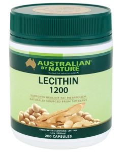 Australian by Nature 卵磷脂 1200mg 保持肝膽健康 200粒
