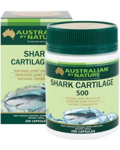 Australian by Nature 鯊魚軟骨 500mg 改善心血管及關節問題 200粒