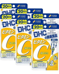 DHC 維他命C補充食品 [日本進口] 20日份 40粒 X 6包