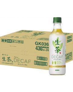 Kirin 生茶 不含咖啡因 [日本進口] 430ml x 24支