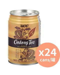 UCC 烏龍茶 英文罐 [日本進口] 270mlx24罐