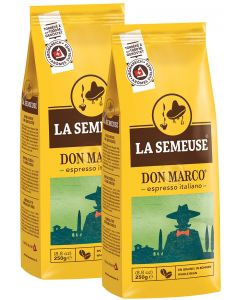 LA SEMEUSE Don Marco 咖啡豆 濃縮咖啡 [瑞士進口] 250g x 2包