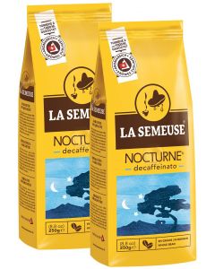 LA SEMEUSE Nocturne 咖啡豆 無咖啡因 100％阿拉比卡咖啡 [瑞士進口] 250g x 2包
