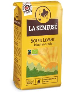 LA SEMEUSE Soleil Levant 咖啡粉 有機和公平交易瑞士咖啡 [瑞士進口] 250g
