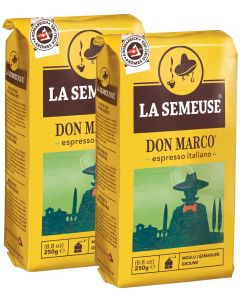 LA SEMEUSE Don Marco 咖啡粉 濃縮咖啡 [瑞士進口] 250g x 2包