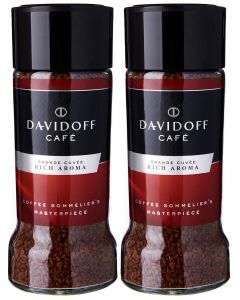 DAVIDOFF 即溶咖啡 香濃速溶咖啡粉 [進口商品] 100克 x 2罐子